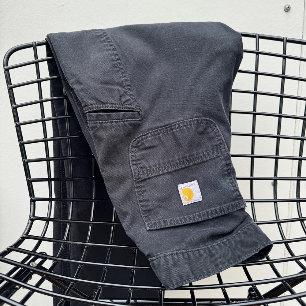 Carhartt Black Relaxed Fit Pants